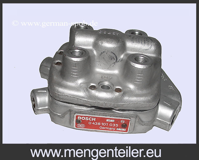 0438101035 | 0 438 101 035 Mengenteiler Bosch 👉 Regeneriert 👈 | Audi  - mengenteiler.eu